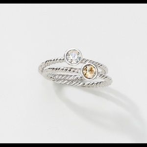 Touchstone Crystal by Swarovski Trinket Rings